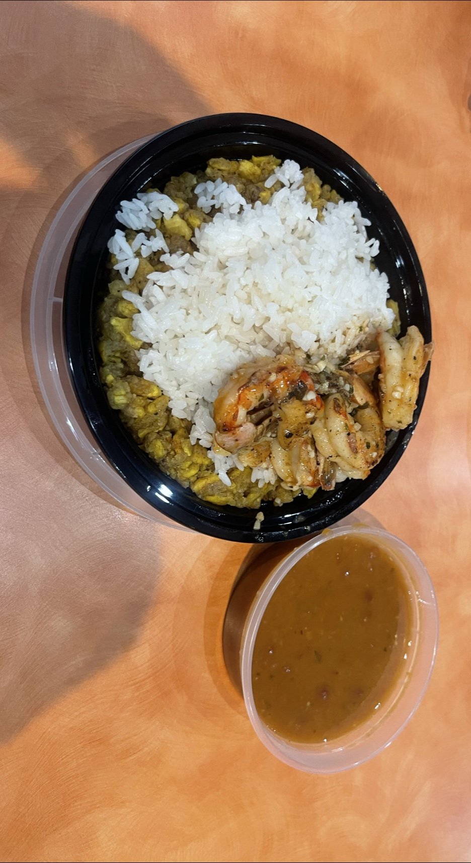 Garlic Shrimp with Mofongo